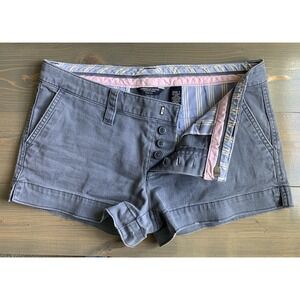 Y2K American Eagle Womens Low Rise Mini Micro Shorts Size 4 - 2.5" Inseam VTG